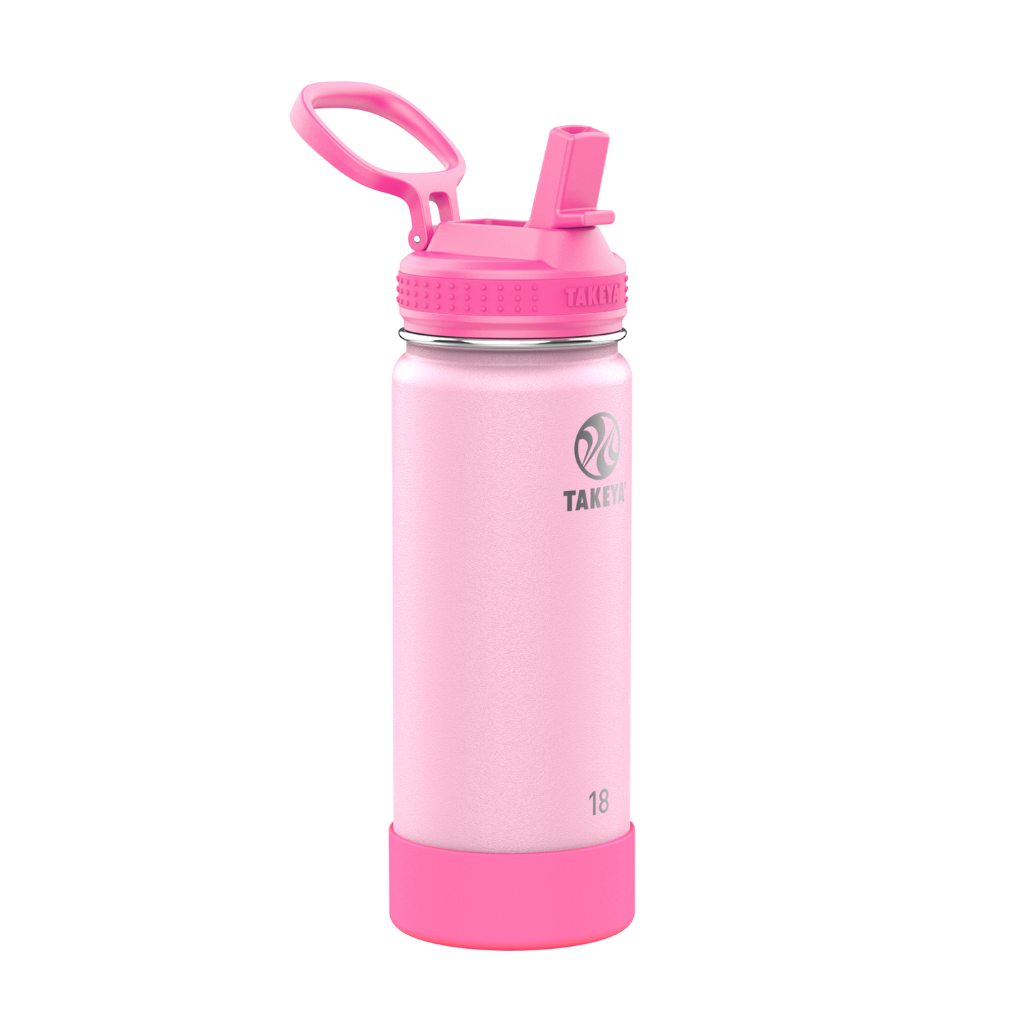 actives-kids-glow-in-the-dark-water-bottle-with-straw-lid-k5 51076-Actives-Kids-Straw-18-GID-SummerGlowPink-angle.png