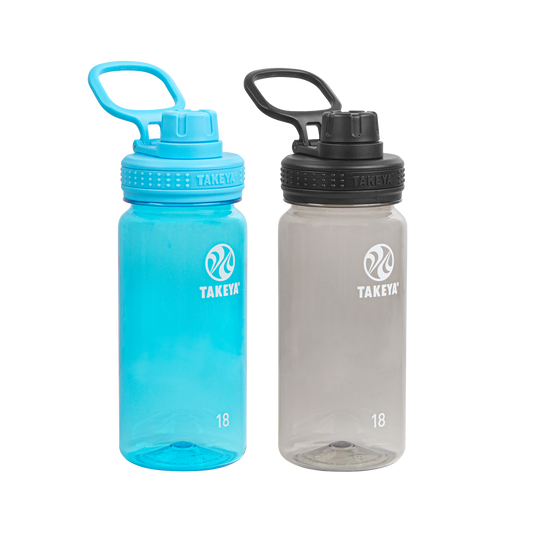 tritan-water-bottle-bundle-with-spout-lid-2-pack-y8 51476-Tritan-Spout-18-2pk-BreezyBlue-StormyBlack-Front_1.png