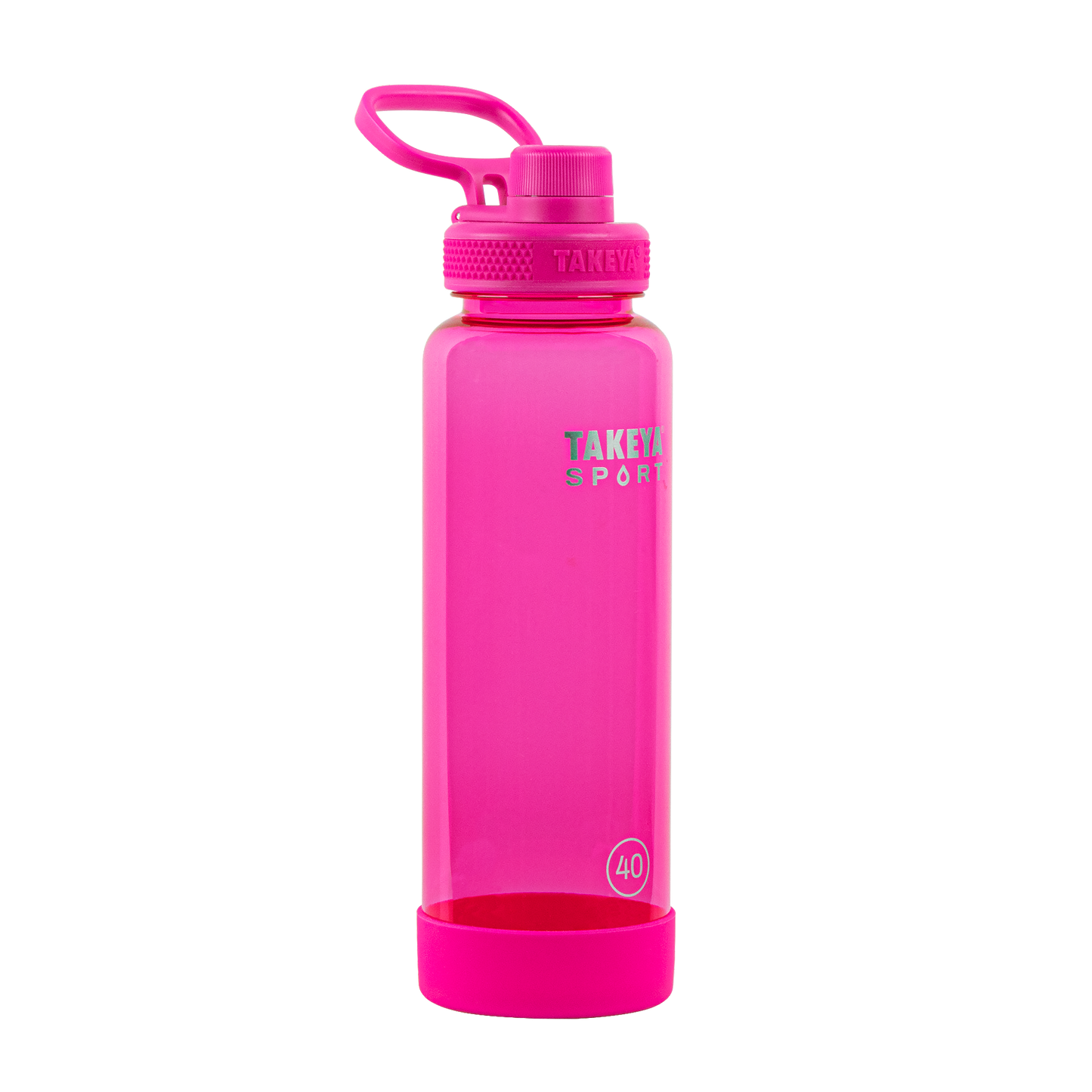 tritan-sport-water-bottle-with-spout-lid-p5 52030-TKS-Tritan-Spout-40-PinkSweep-frontangle.png
