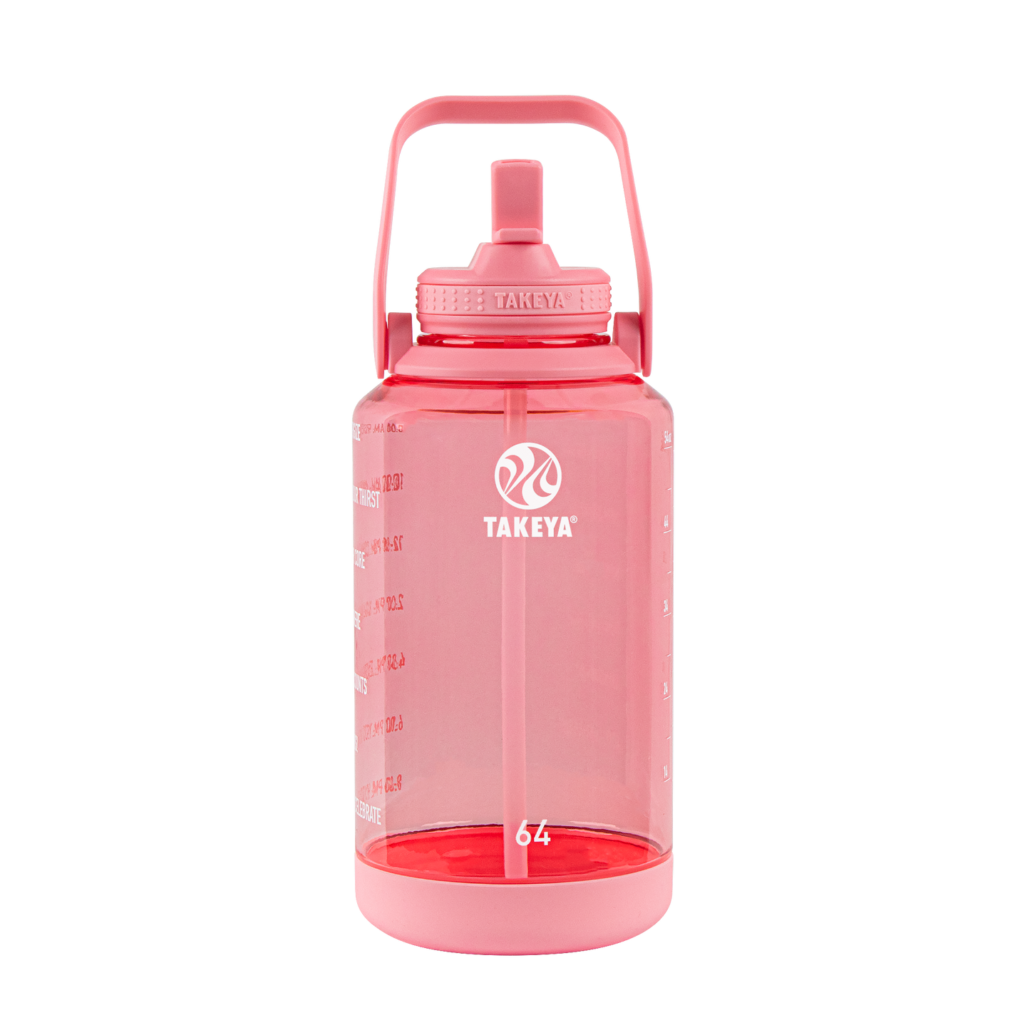 tritan-motivational-water-bottle-with-straw-lid-g7 54143-Tritan-Straw-Motivational-64-FlutterPink-front.png