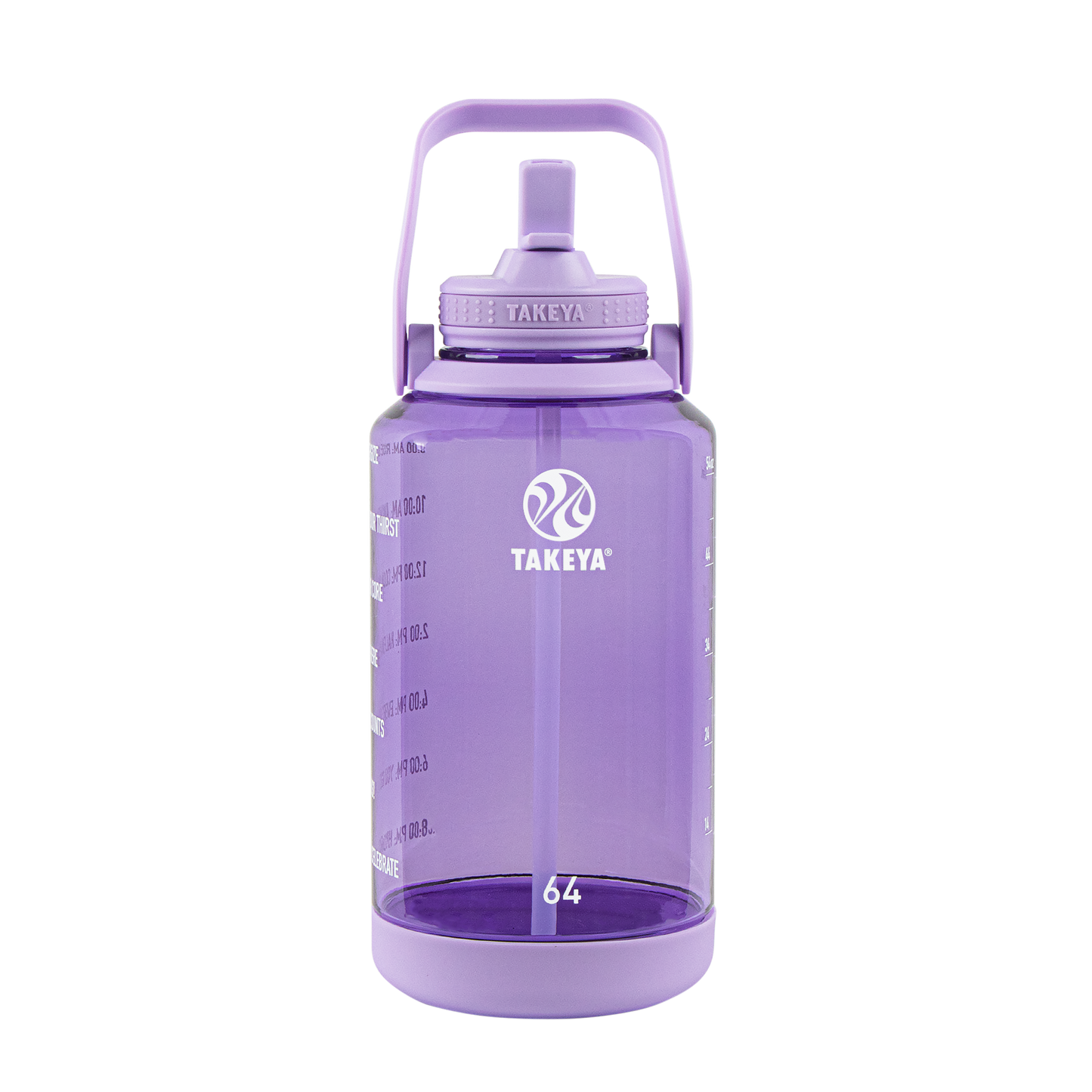 tritan-motivational-water-bottle-with-straw-lid-g7 54144-Tritan-Straw-Motivational-64-VivacityPurple-front.png