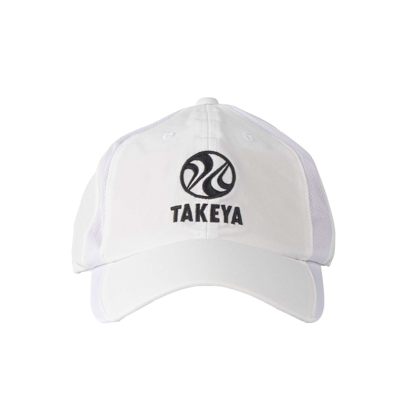 takeya-sport-vented-adjustable-hat-x8 97285-TK-PB-Hat-White-Front.png