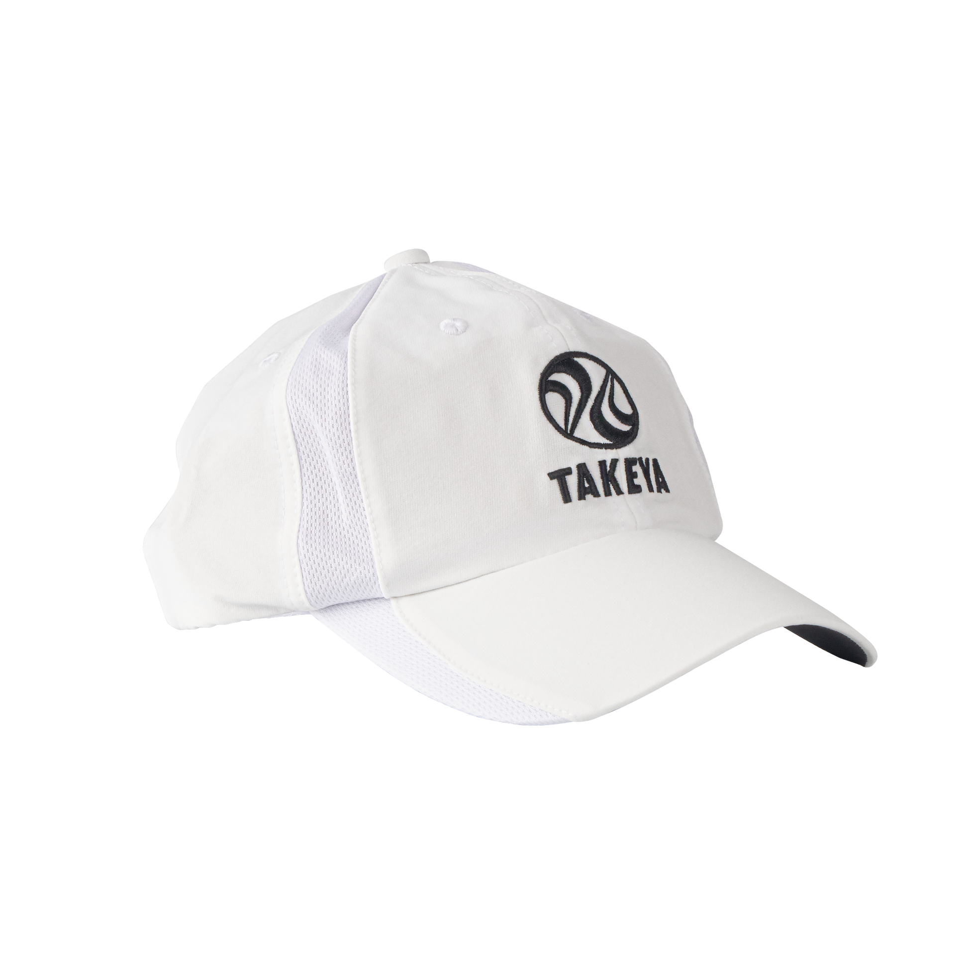 takeya-sport-vented-adjustable-hat-x8 97285-TK-PB-Hat-White-FrontAngle.png